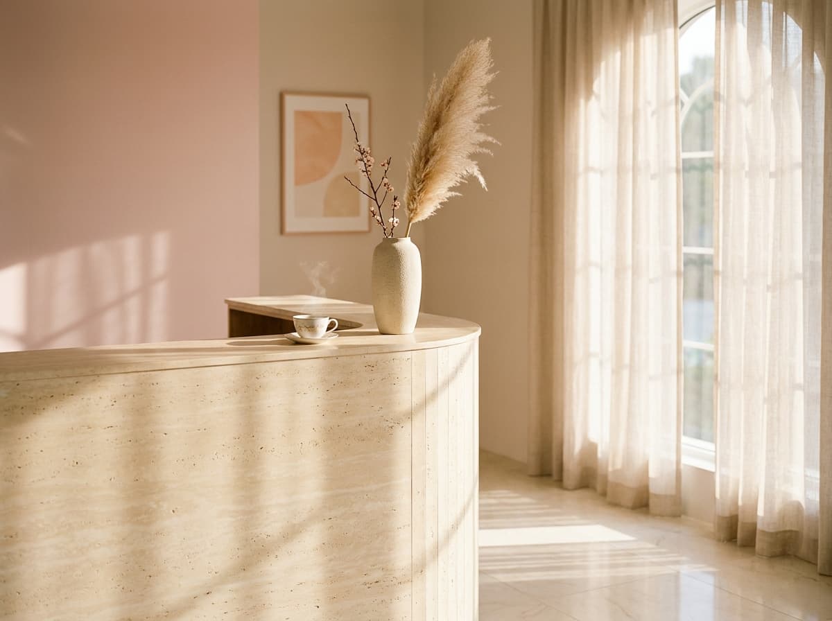 LUMERA 클리닉 리셉션 인테리어